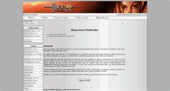 Desktop Screenshot of donaciones-publicidad.clandlan.net