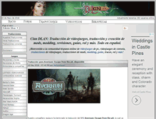 Tablet Screenshot of clandlan.net